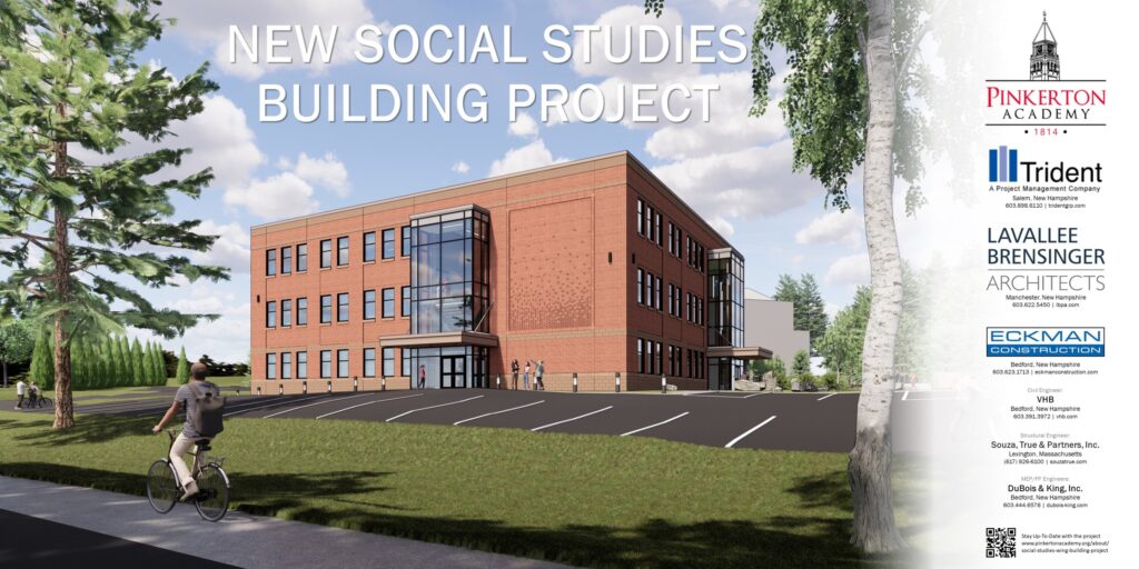 Rendering of the New Social Studies Building